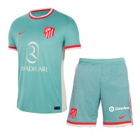 Camiseta Atletico Madrid Alexander Sorloth #9 Visitante Equipación para niños 2024-25 manga corta (+ pantalones cortos)